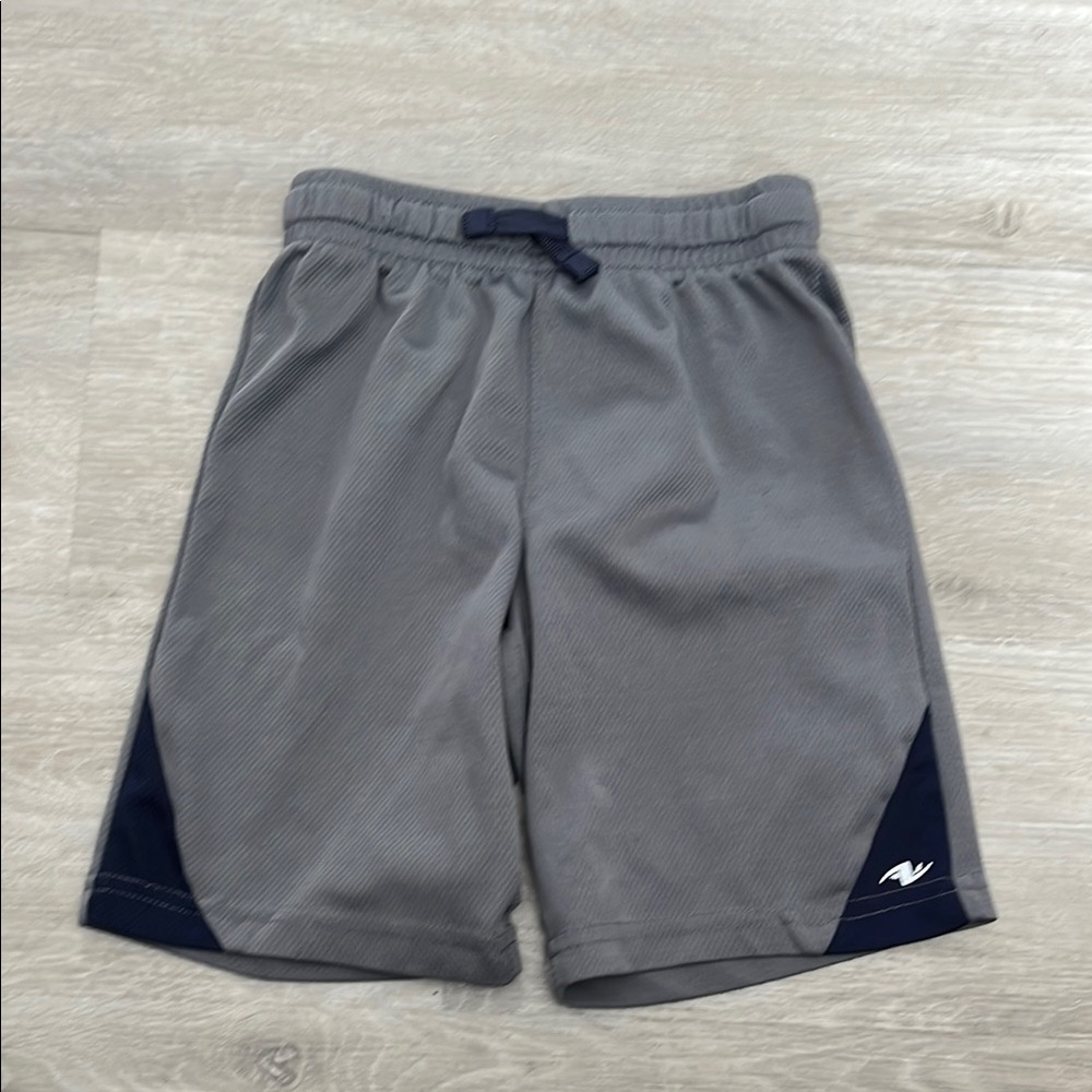 Gray and Black Athletic Shorts